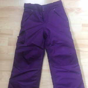 Kids Purple Snowpants, 6-6x, Purple, C9 by Champion